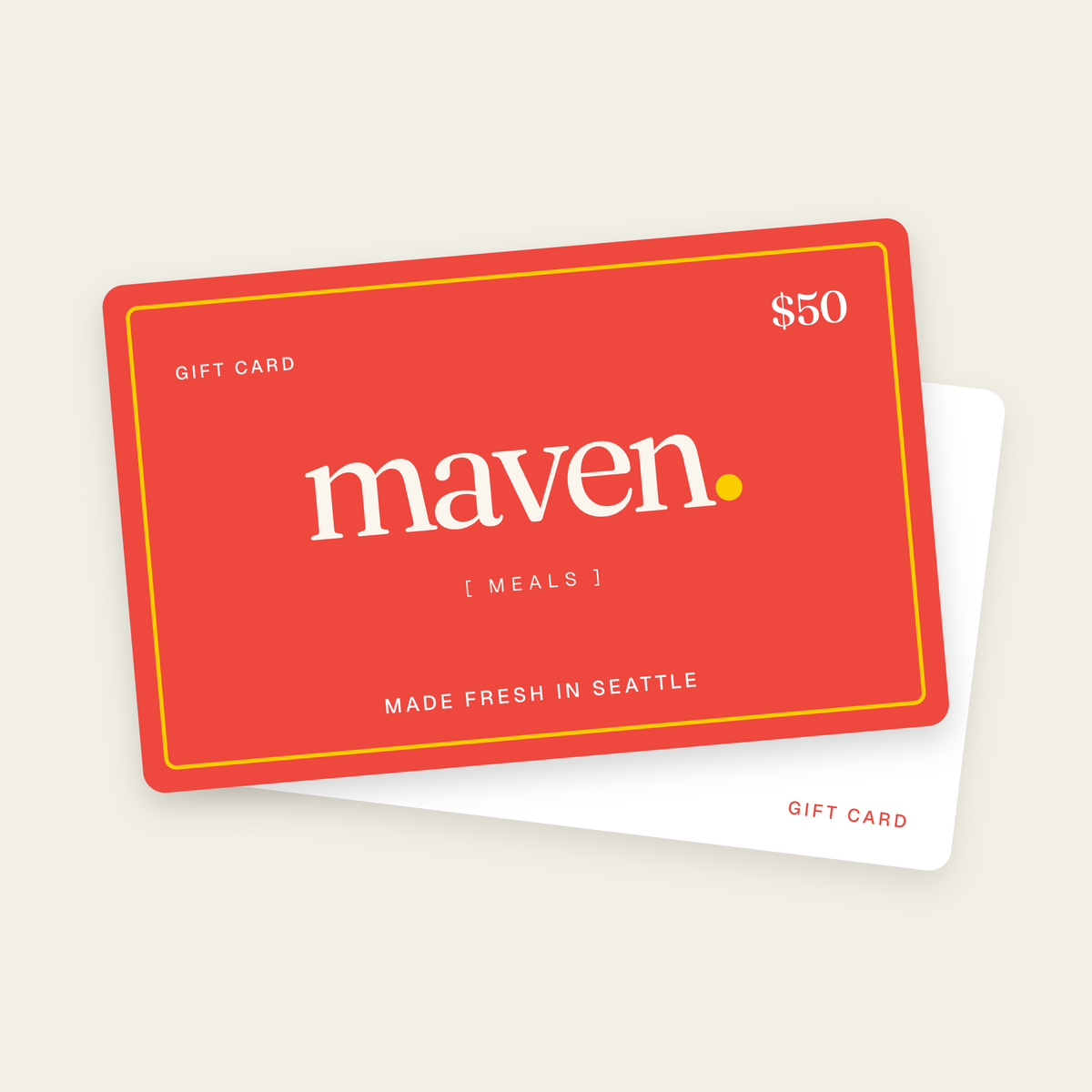 Maven Meals Gift Card