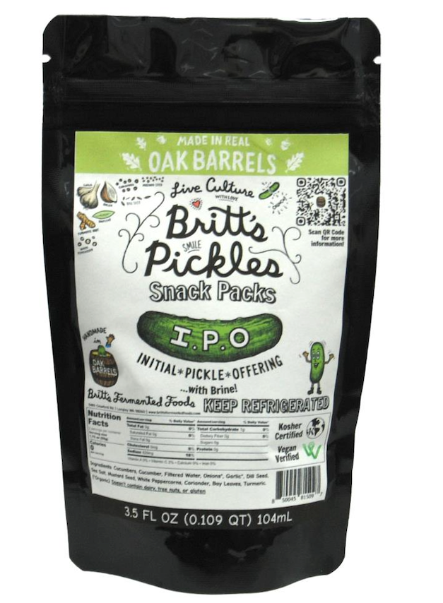 IPO Pickle Snack Pack Maven Meals