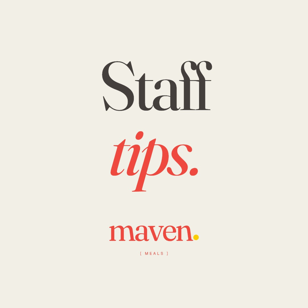 Staff and Driver Tips