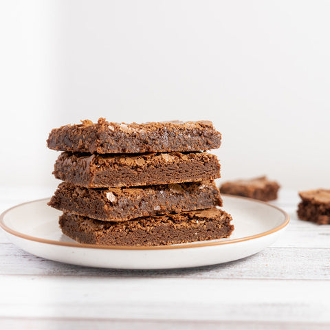 Fudge Brownie Edge Bites - Stock Your Freezer