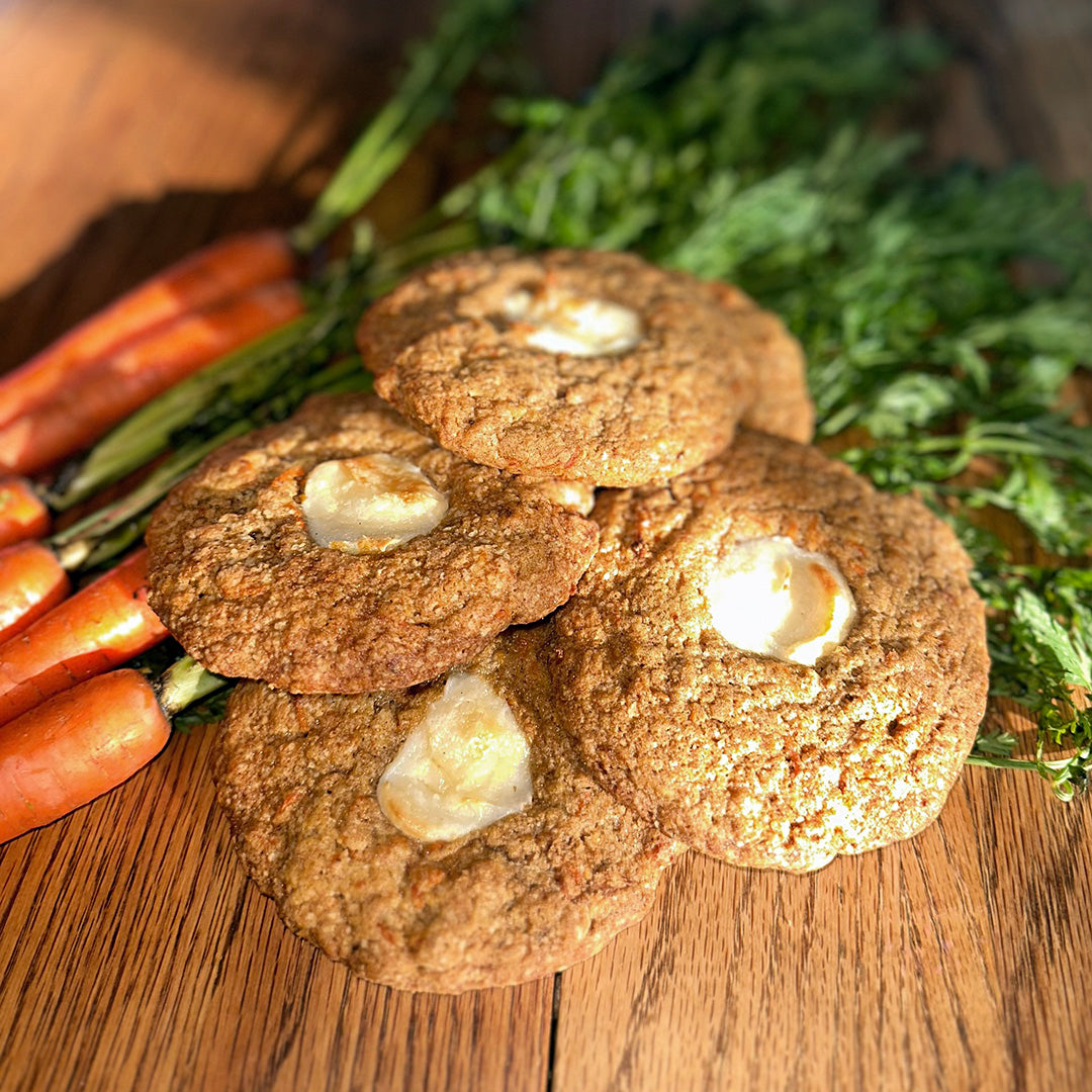 Cookies for a Cause - Carrot Cake with Cream Cheese Filling