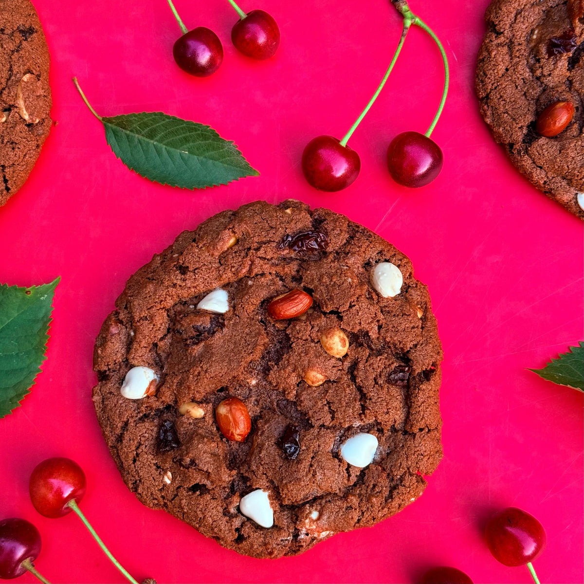 Cookies for a Cause - Double Chocolate Cherry Bombs
