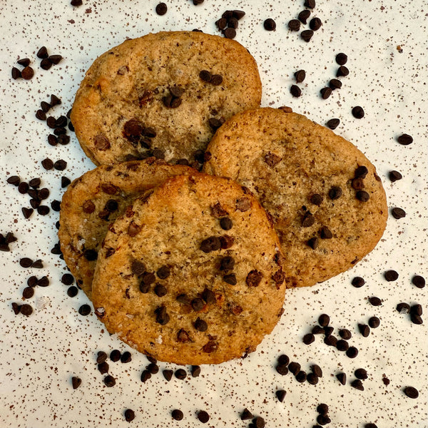 Lunchbox Cookies - Vegan Salted Dark Chocolate
