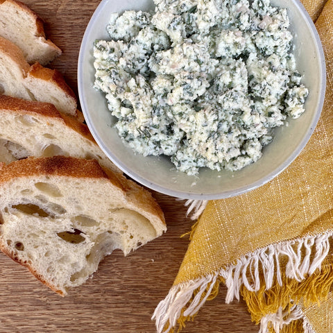 Dilly Goat Cheese Butter