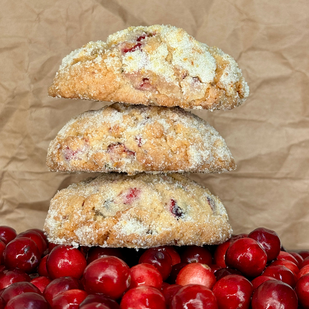 Cookies for a Cause - Cranberry Creamsicle Cookies