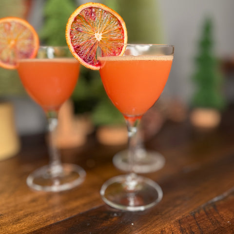 Blood Orange Creamsicle Mocktail