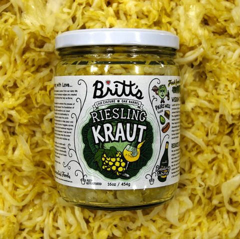 Britt's Riesling Sauerkraut