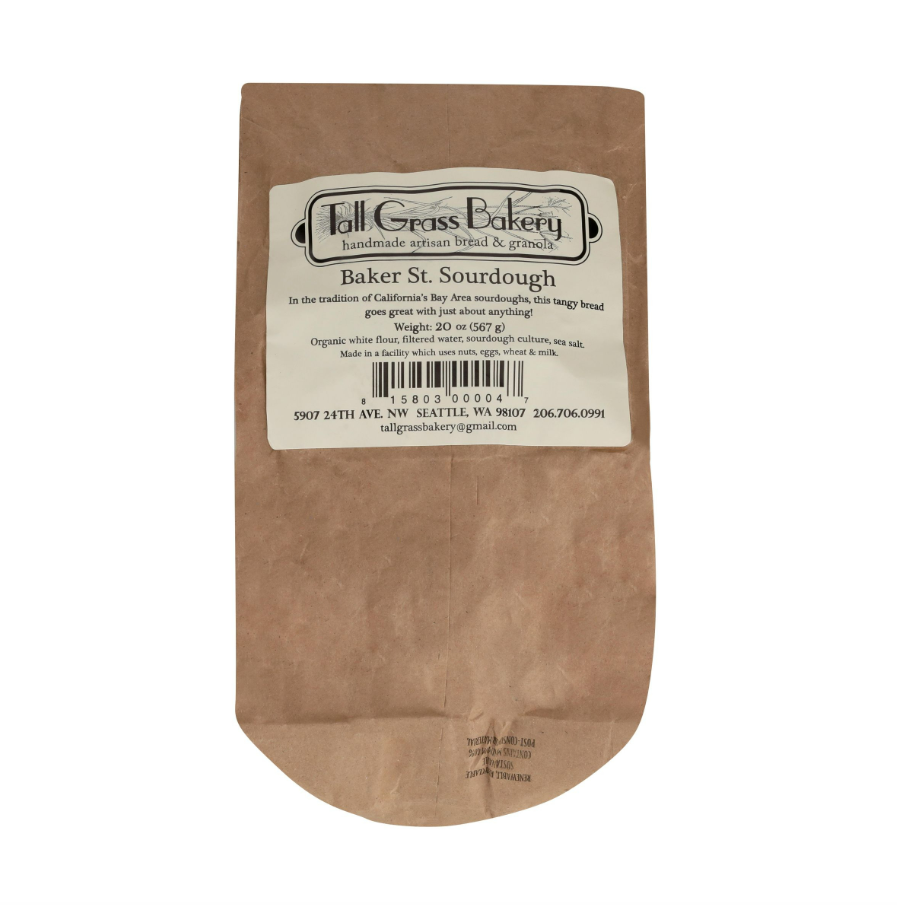 Baker St. Sourdough - Tall Grass Bakery