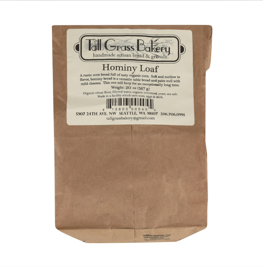 Hominy Bread - Tall Grass Bakery