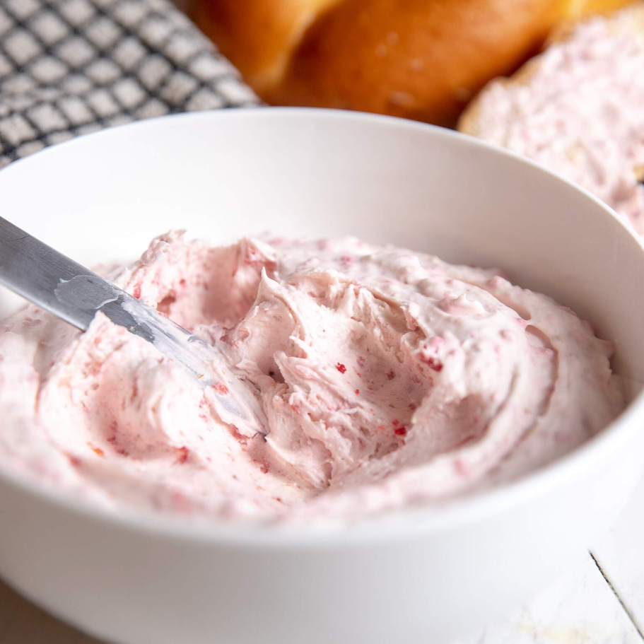 Whipped Orange Cranberry Cream Cheese