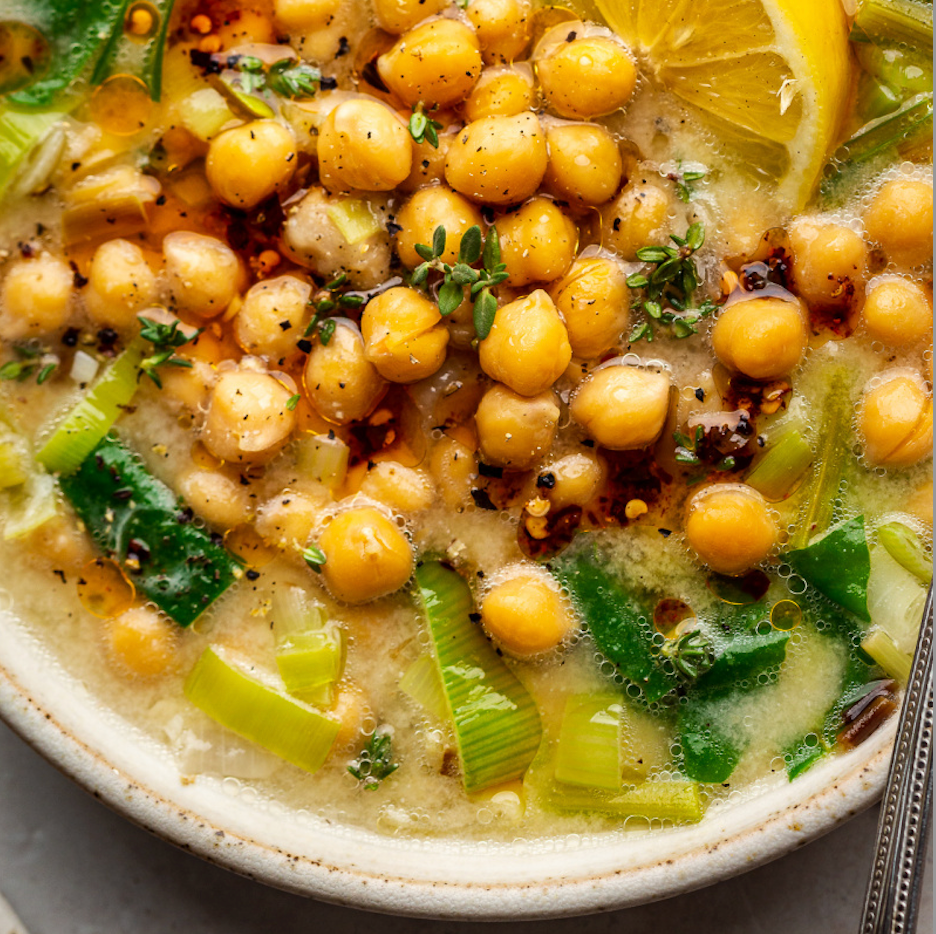 Preserved Lemon Chickpea Stew - Stock Your Freezer