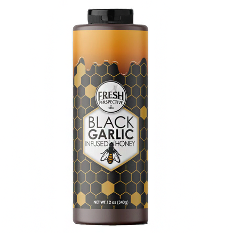 Black Garlic Infused Honey