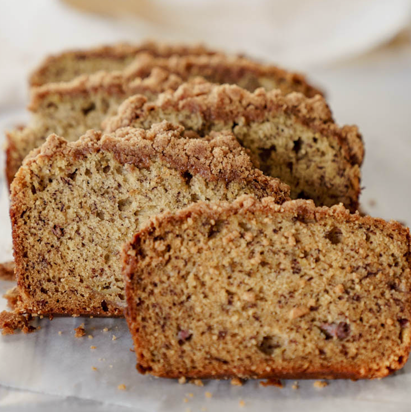 Banana Crumble Bread