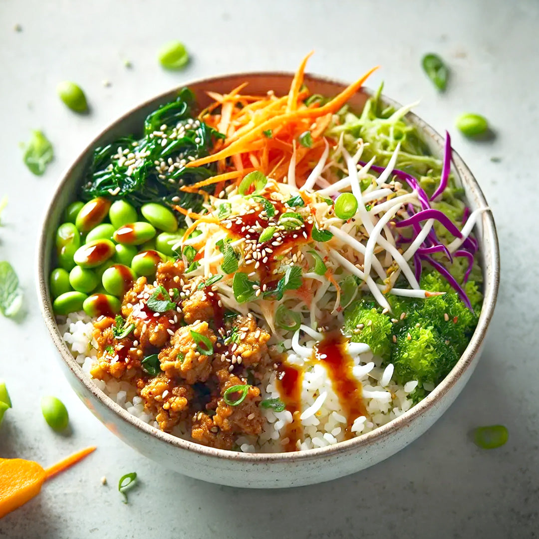 Sweet & Savory Pork Crunch Bowl