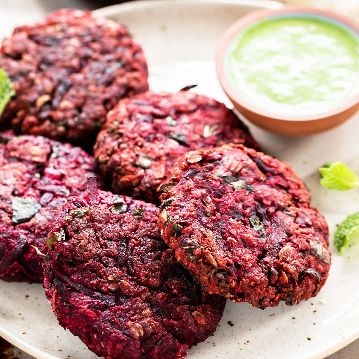 Roasted Beet Patties - Stock Your Freezer