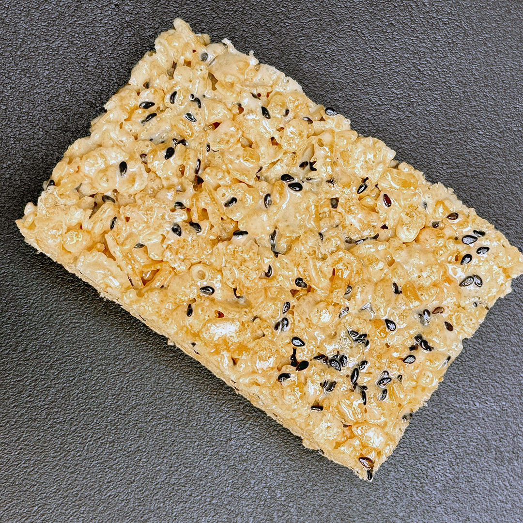Black Sesame Rice Krispie Treats