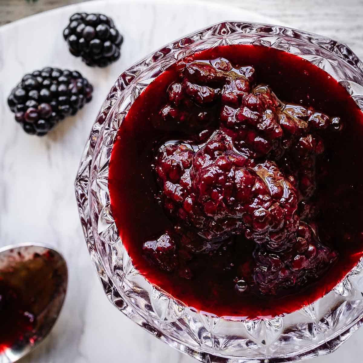 Blackberry Compote - Frozen