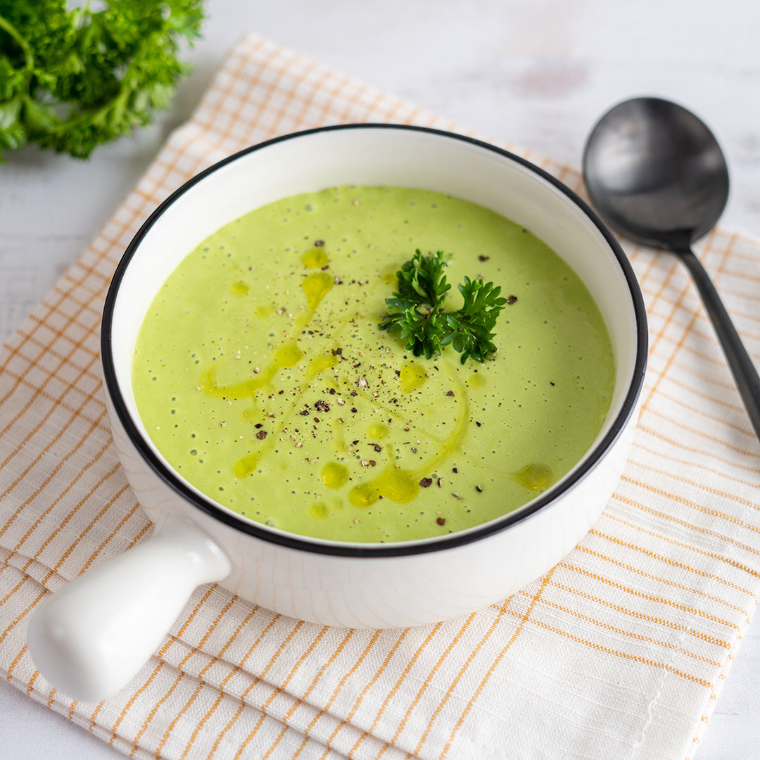 Creamy Parsley Soup - Stock Your Freezer