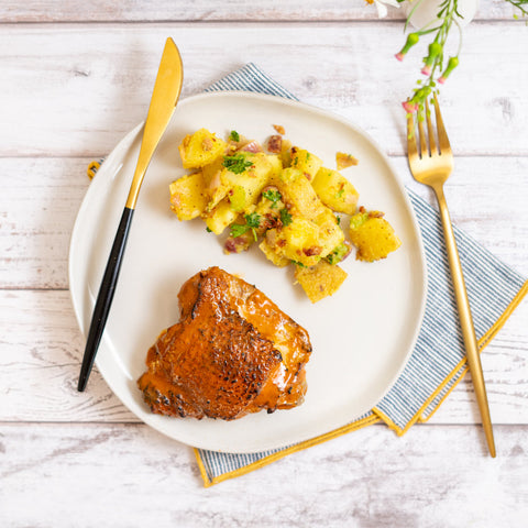 Whiskey Peach BBQ Chicken - Stock Your Freezer