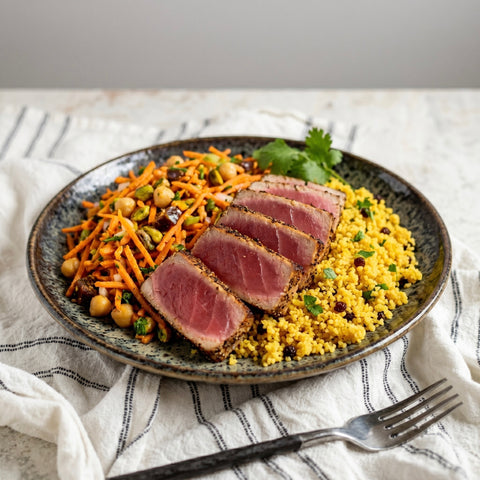 Morrocan Ahi Tuna Steaks