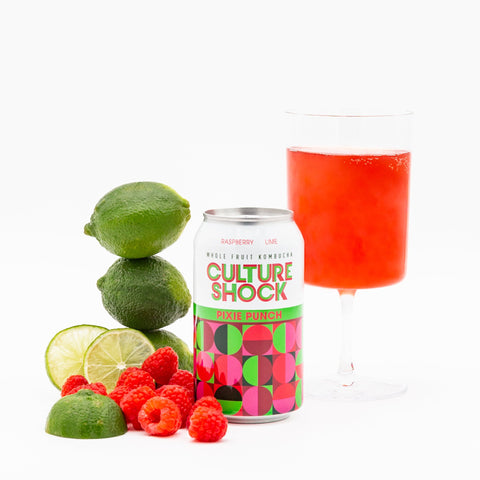 *NEW* Pixie Punch (Raspberry Lime) Kombucha - Culture Shock