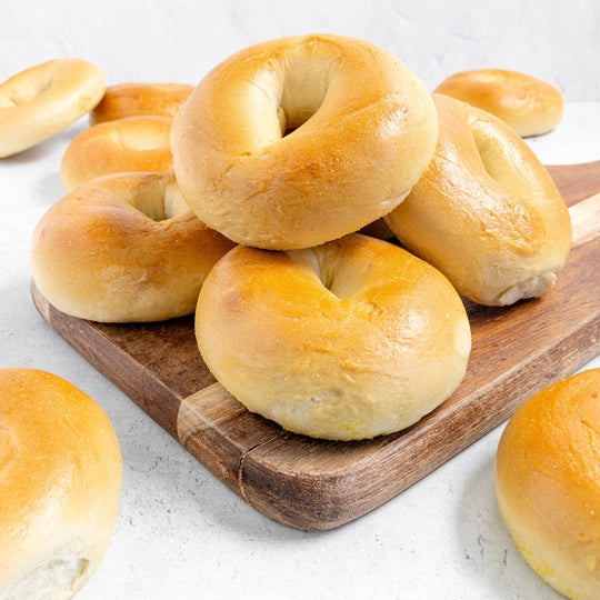 Plain Bagel - Seattle Bakery Bagels