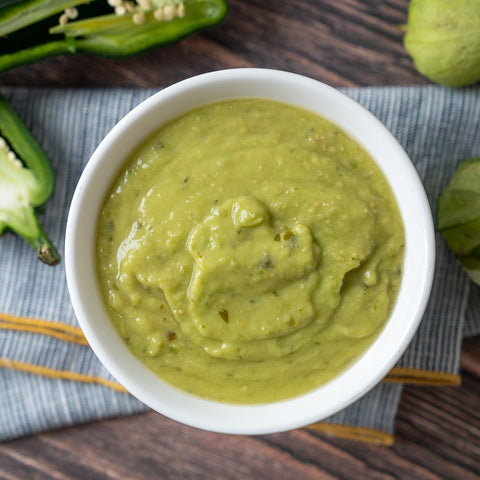 Tomatillo Avocado Salsa - Stock Your Freezer