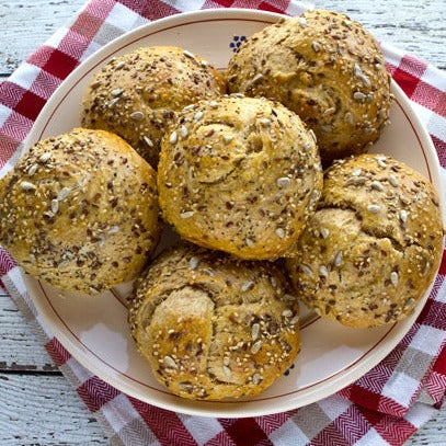 Seeded Dinner Rolls - Tall Grass Bakery