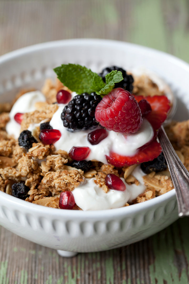 Ellenos Yogurt and Fresh Fruit Parfait