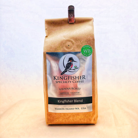 Kingfisher Coffee - Vienna Blend Whole Bean - Mail