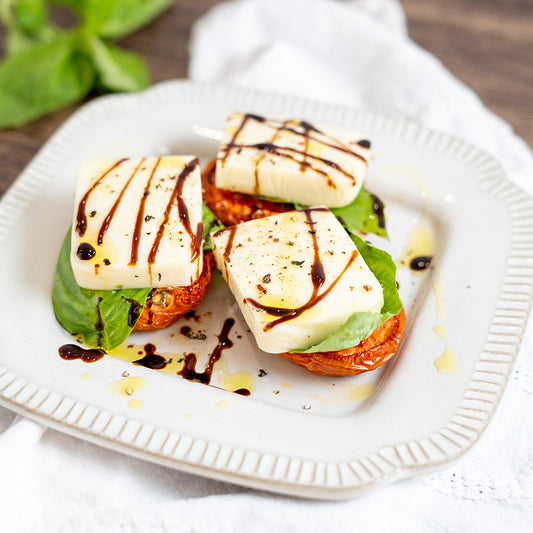 Roasted Tomato Caprese Salad