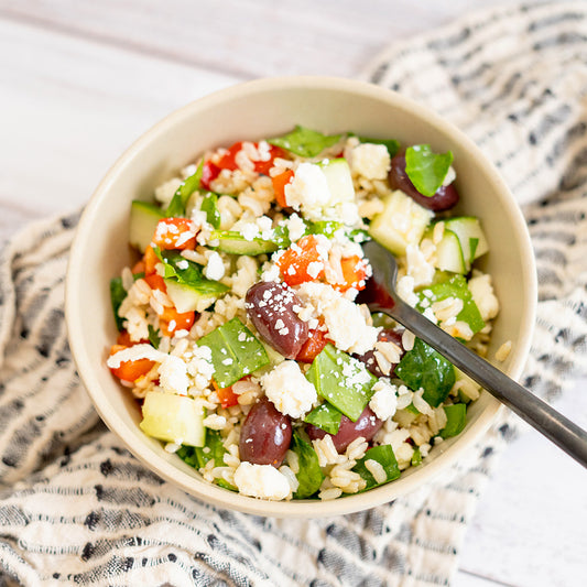 Mediterranean Rice Salad