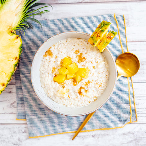 Coconut Pineapple Oatmeal