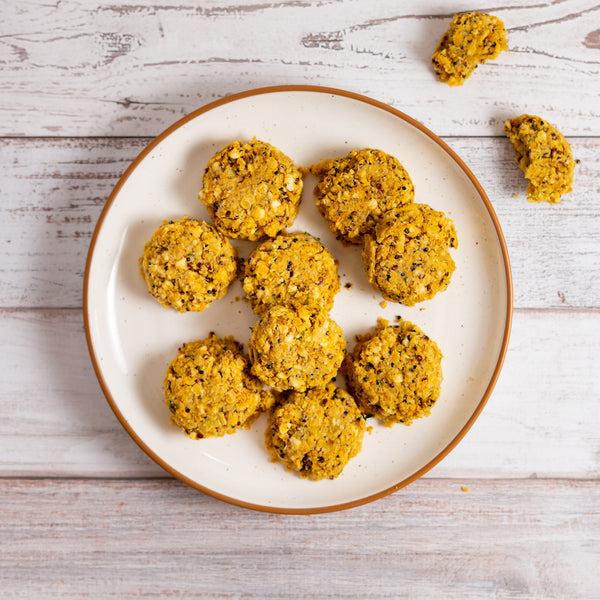 Lunch Curried Lentil and Quinoa Patties