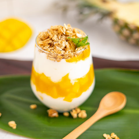 Tropical Passion Fruit and Yogurt Parfait