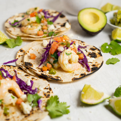 Garlic-Lime Shrimp Tacos