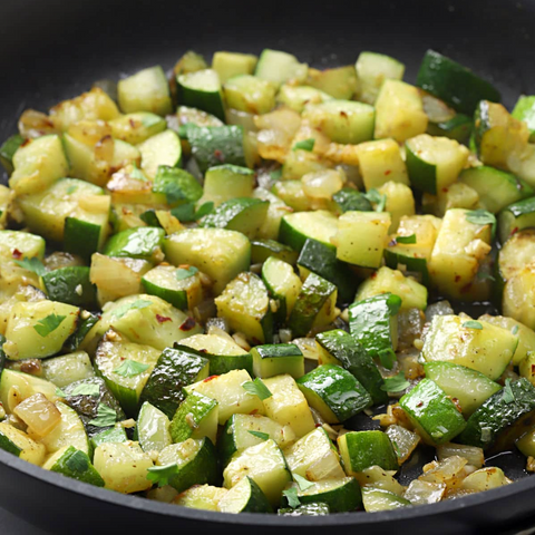 Garlic Sautéed Zucchini