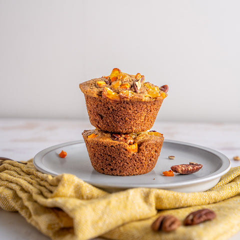Carrot Cake Paleo Muffins