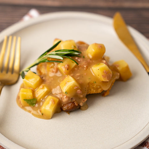 Hard Cider and Parsnip Chicken - Stock Your Freezer