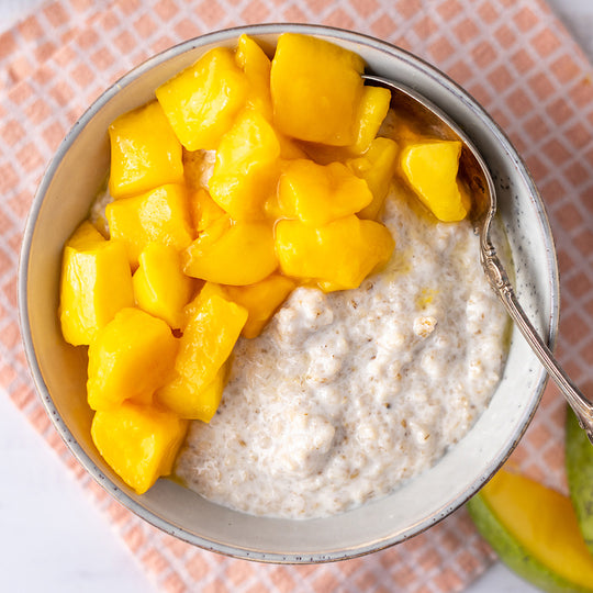 Coconut Mango Steel Cut Oats