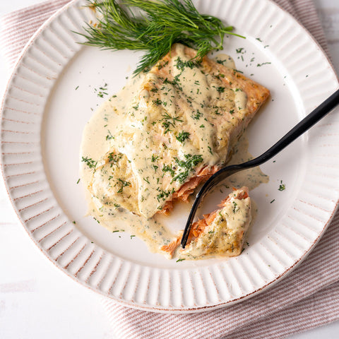 Dijon Dilly Wild Alaskan Salmon - Stock Your Freezer