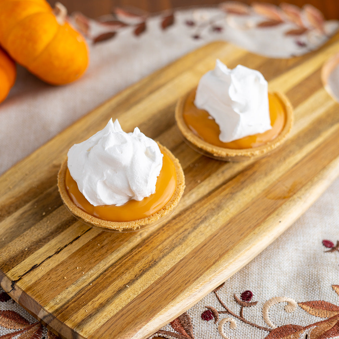 Personal Double-Decker Pumpkin Pie