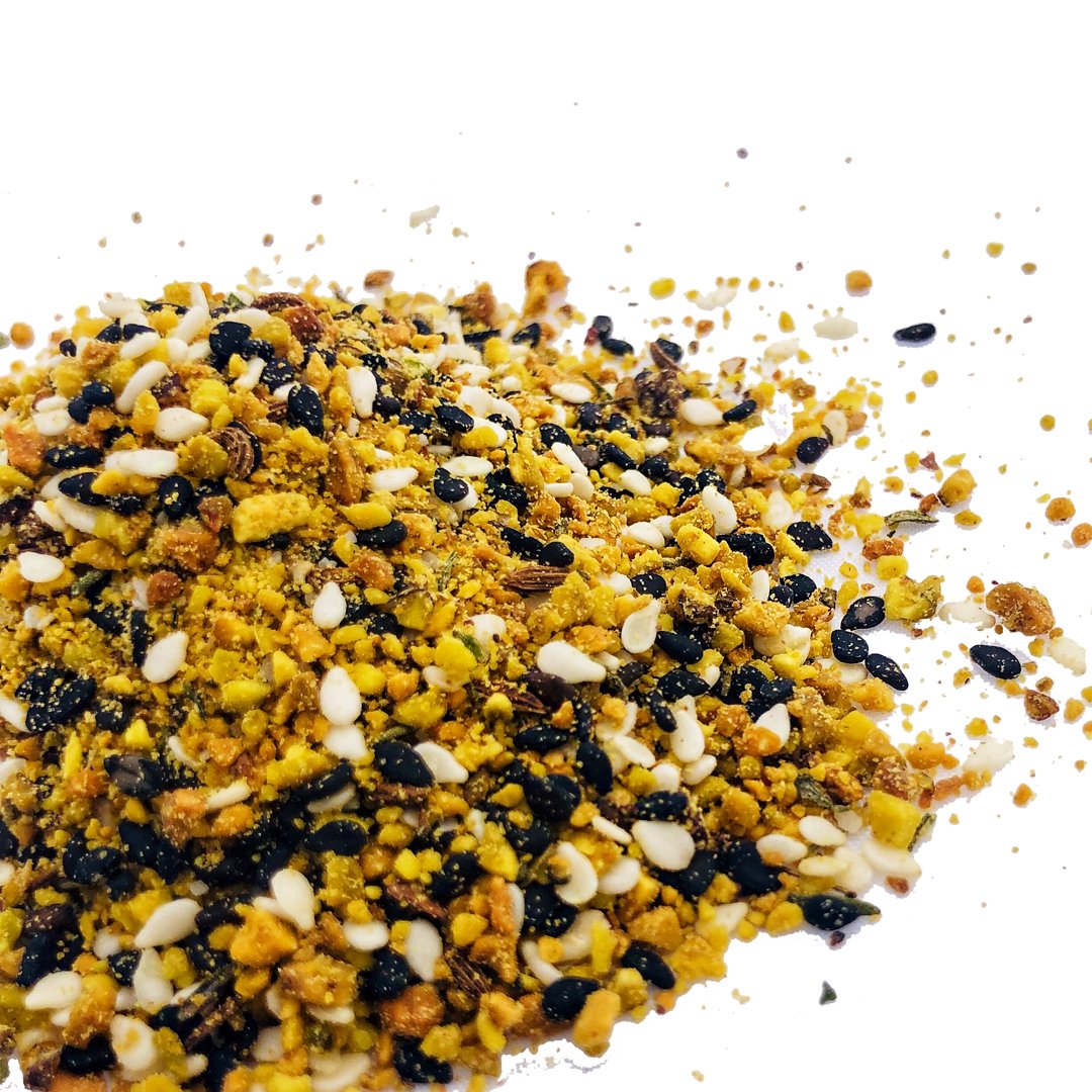 Pistachio and Sesame Crusted Mahi Mahi
