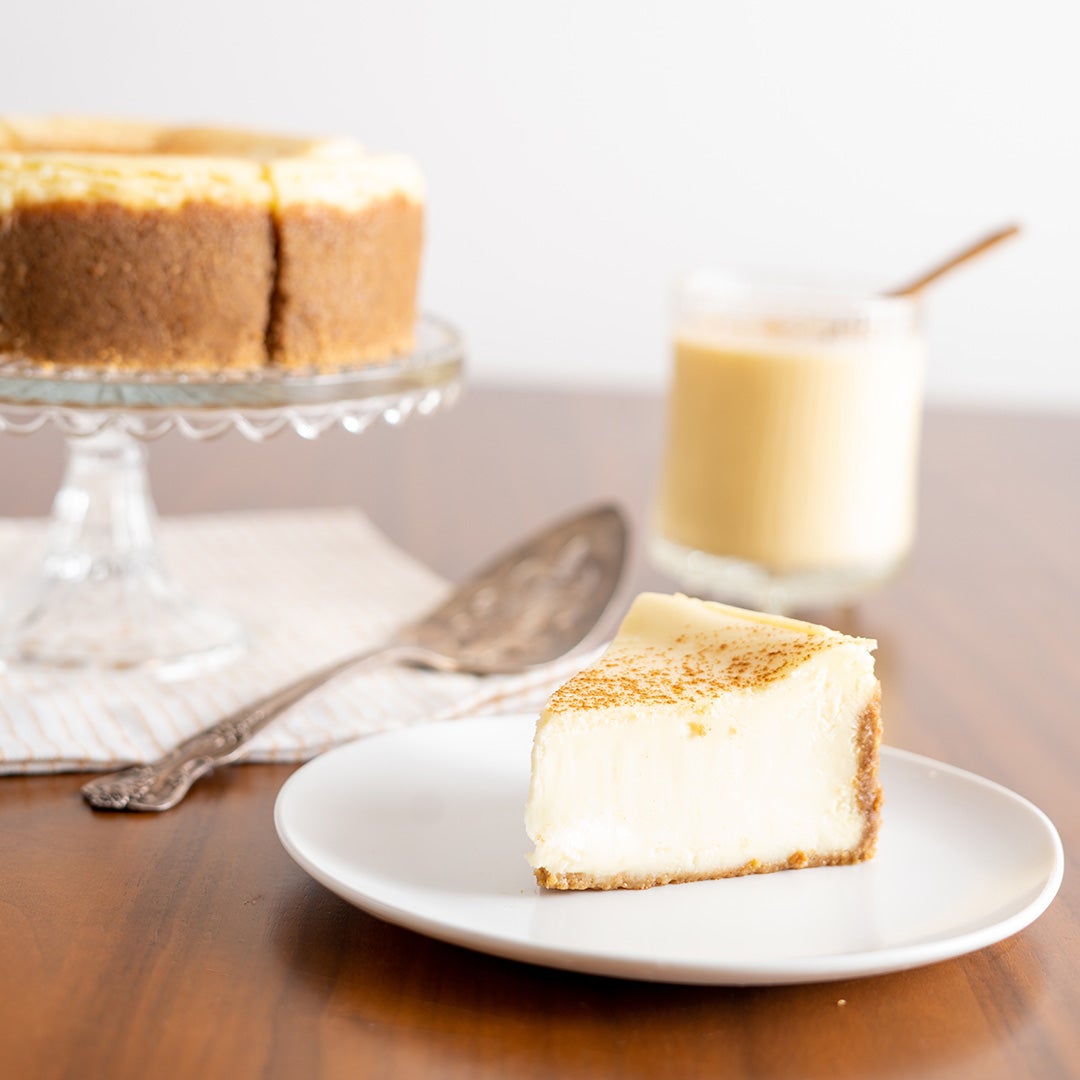 Eggnog Cheesecake - Individual Slice - Stock your Freezer