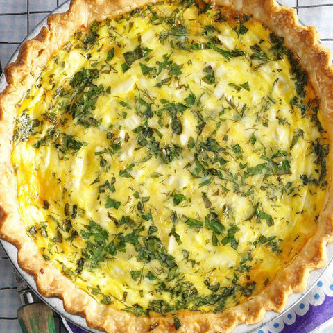 Herbed Veggie Quiche