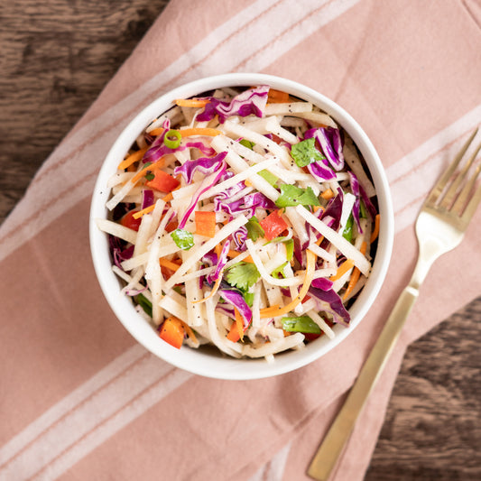 Honey-Lime Jicama Slaw