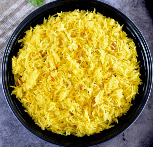 Lemon Saffron Basmati Rice