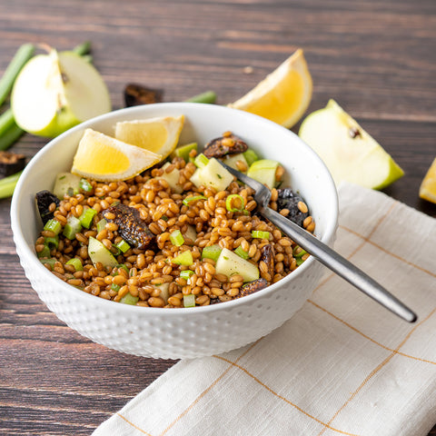 Wheat Berry Salad with Figs and Lemon-Tarragon Vinaigrette