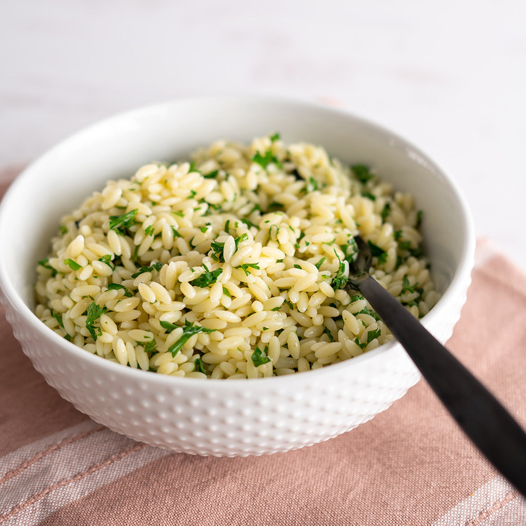 Lemon Parsley Orzo