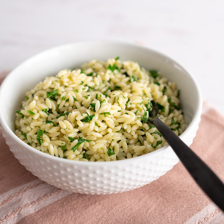 Lemon Parsley Orzo